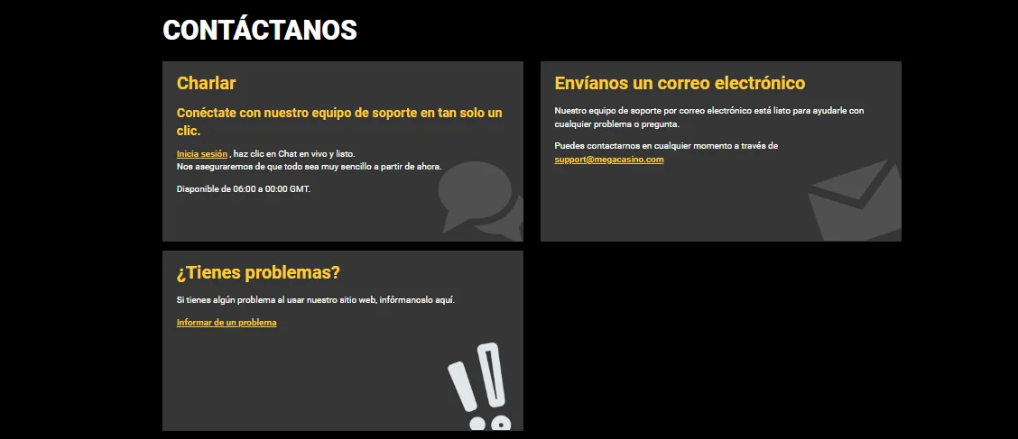Atención al cliente